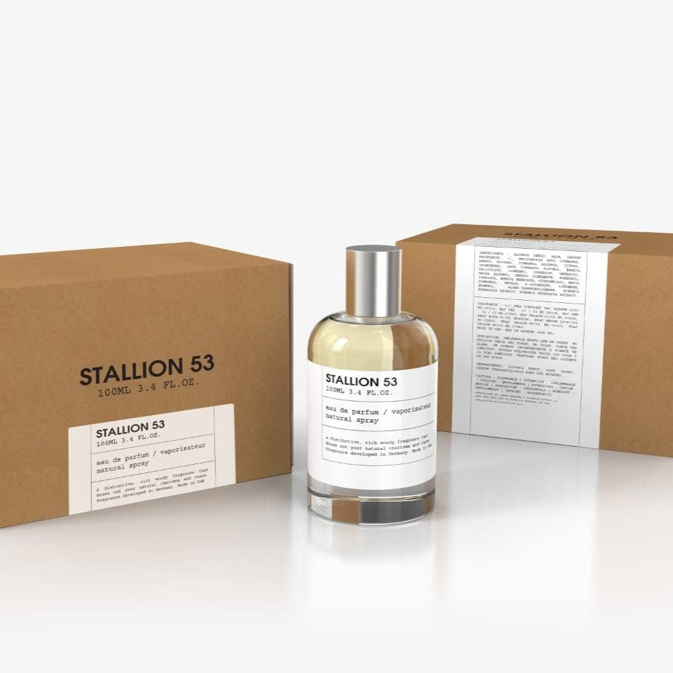 Stallion 53 Perfume by Emper - Luxury & Authentic Fragrance - Unisex Eau De Parfum - 3.4Fl Oz / 100ml + 20ml Tester Free Included.