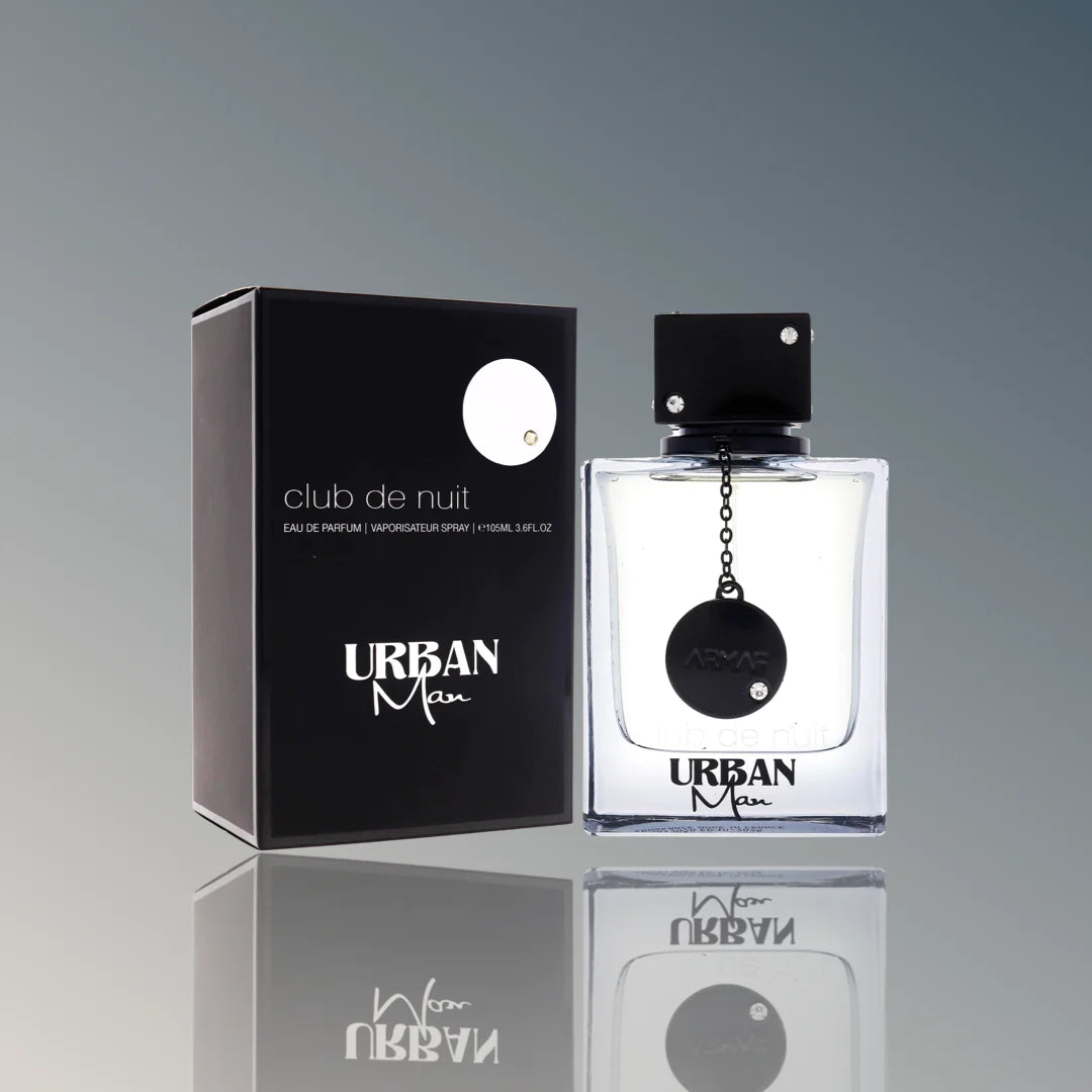 Club de Nuit Urban Man- Perfume by Armaf- Eau de Parfum for Men - 3.6Fl.oz 105ml