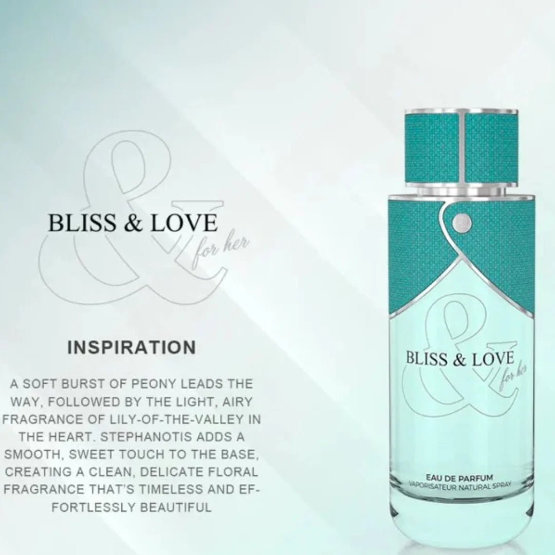 Bliss & Love by Emper - Eau de Parfum for Women - (100ml / 3.4fl oz)