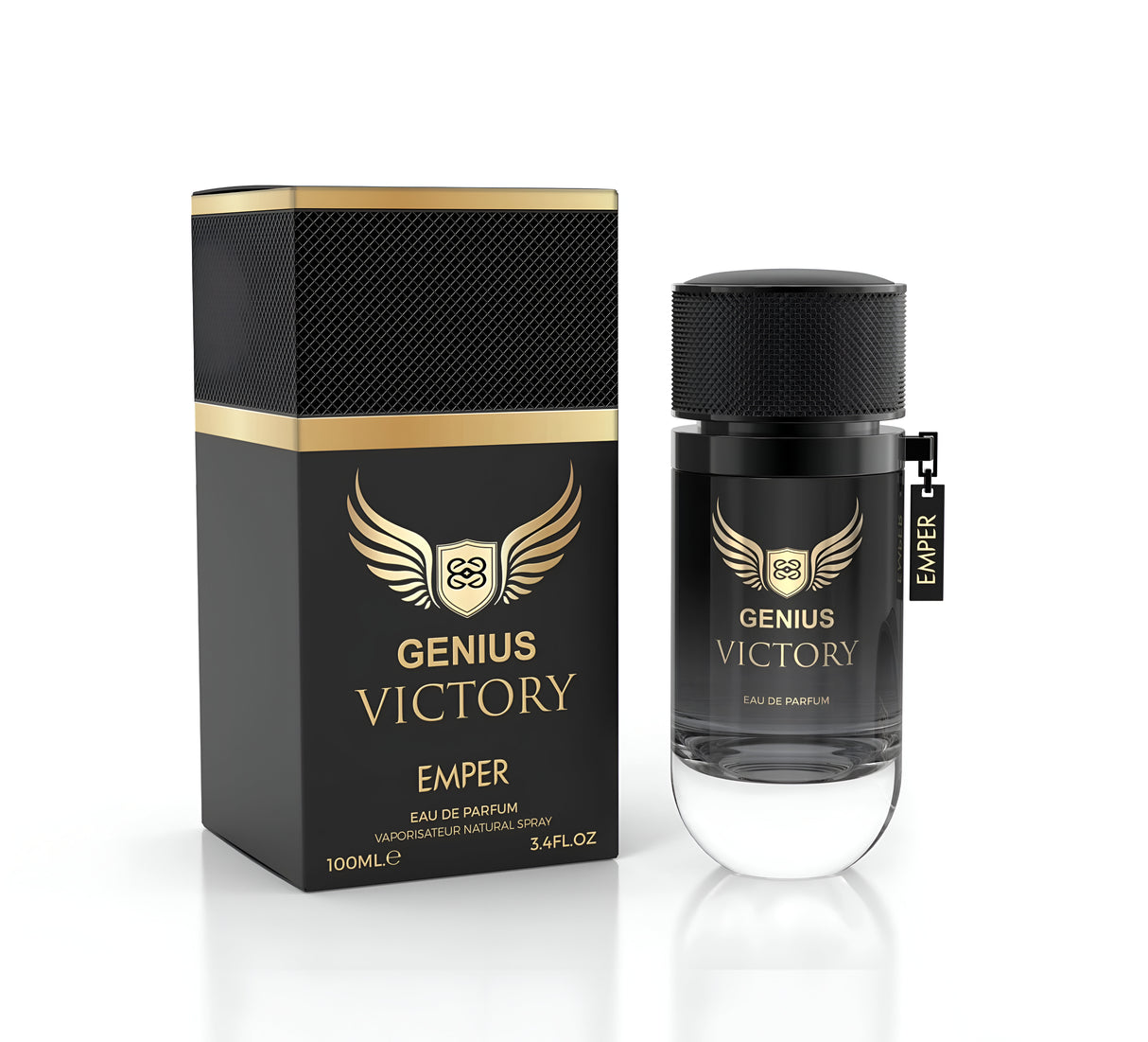Genius Victory By Emper - Eau de Parfum for Man -3.4 FL.OZ. 100ml