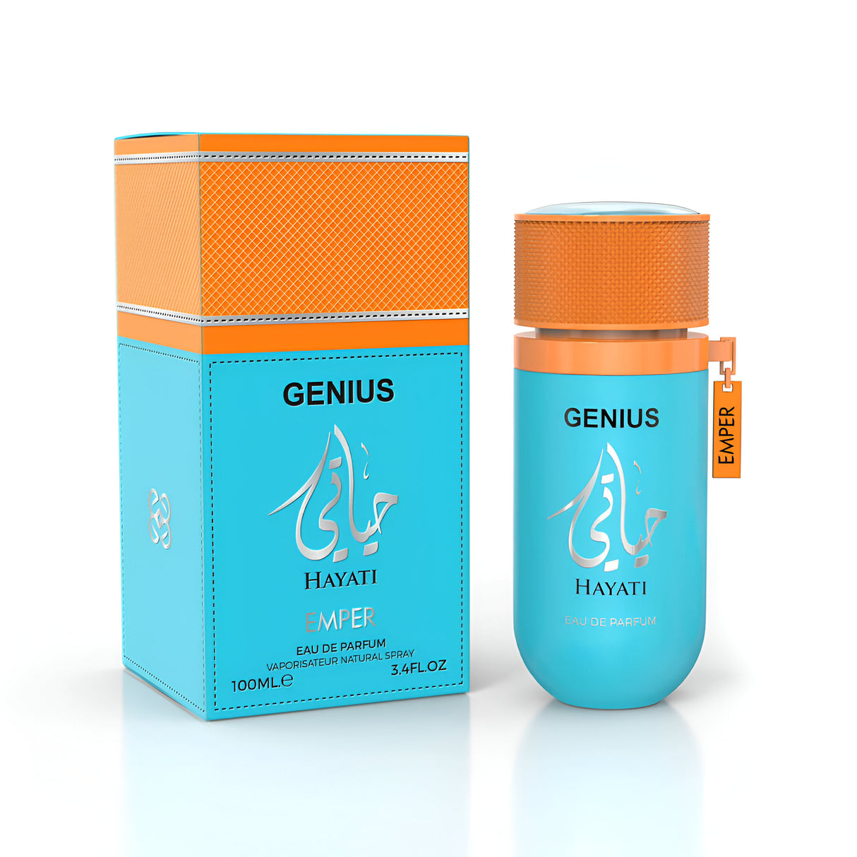 Genius Hayati by Emper - EPD for Women - 3.4 fl oz 100ml. New Original & Sealed.