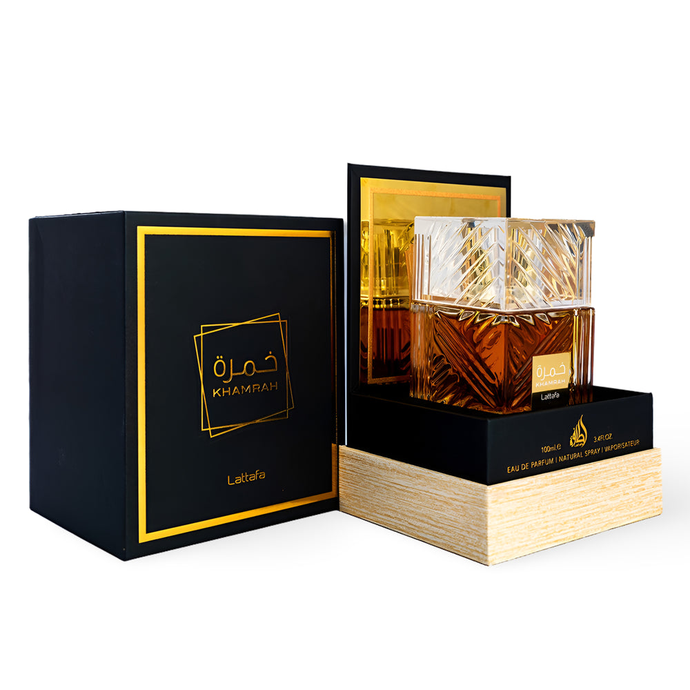 Khamrah Perfume By Lattafa - Authentic & Luxury - Unisex Eau De Parfum - 3.4Fl Oz / 100ml