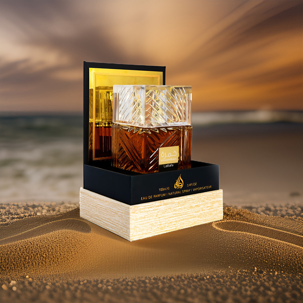 Khamrah Perfume By Lattafa - Authentic & Luxury - Unisex Eau De Parfum - 3.4Fl Oz / 100ml