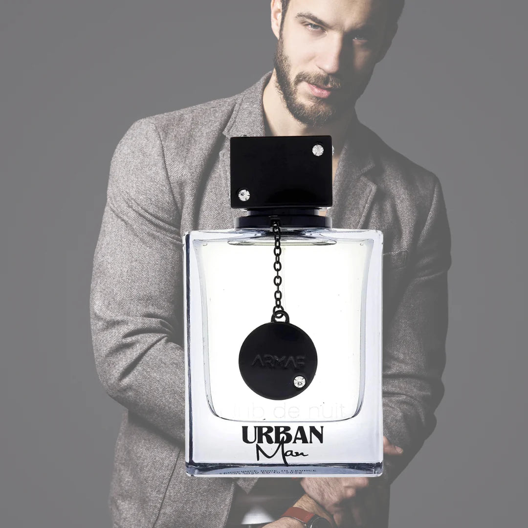 Club de Nuit Urban Man- Perfume by Armaf- Eau de Parfum for Men - 3.6Fl.oz 105ml