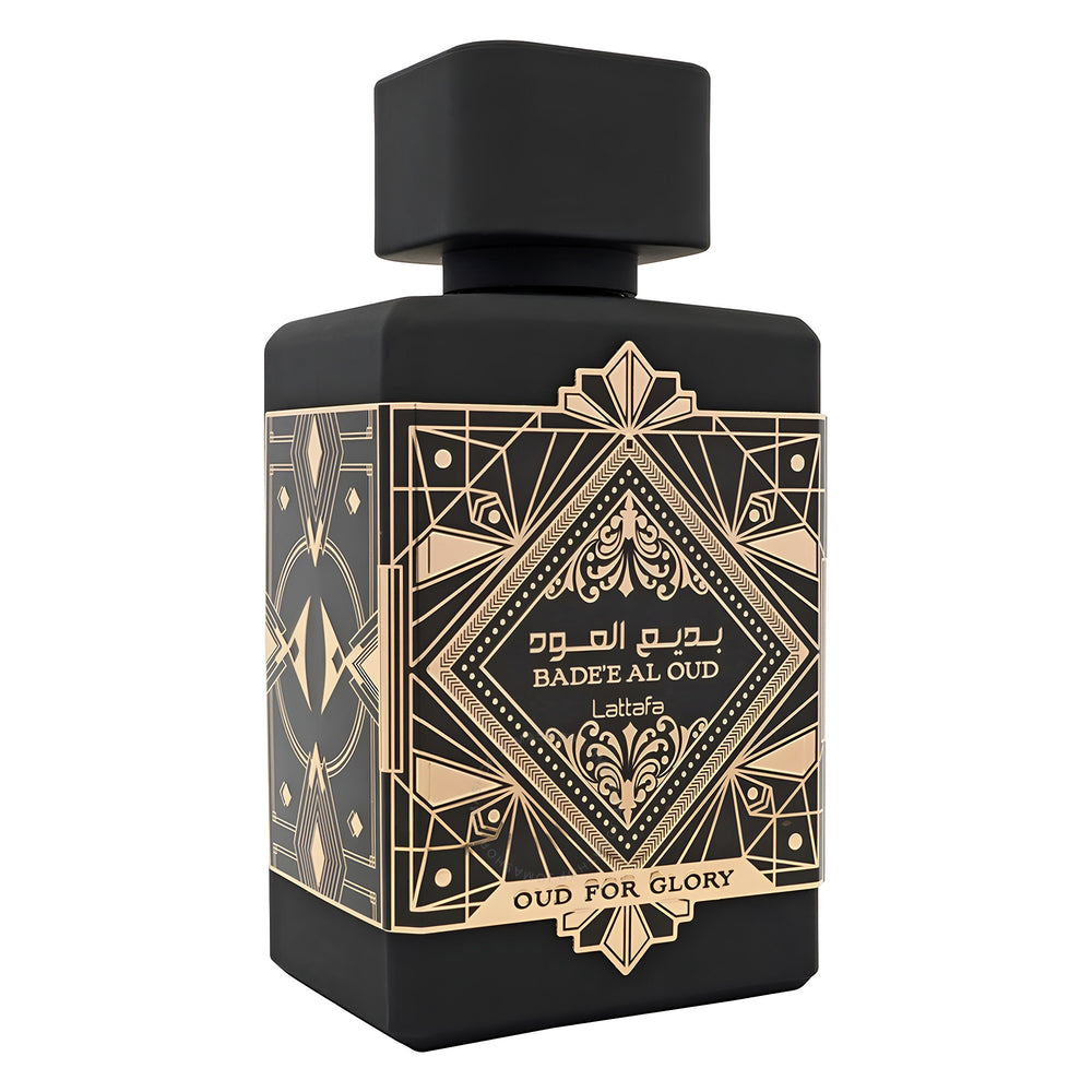Badee Al Oud for Glory by Lattafa - Luxury & Authentic Fragrance - Unisex Eau De Parfum - 3.4Fl Oz / 100ml