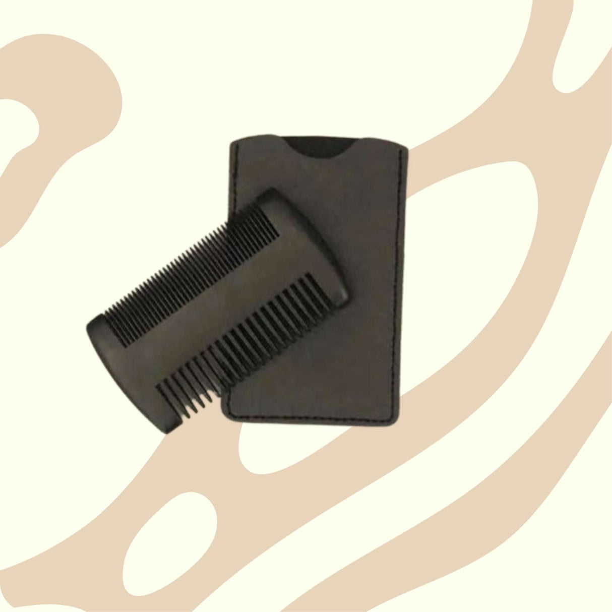Tilley + Me Pear Wood Beard & Hair Comb - Anti-Static & Eco-Friendly