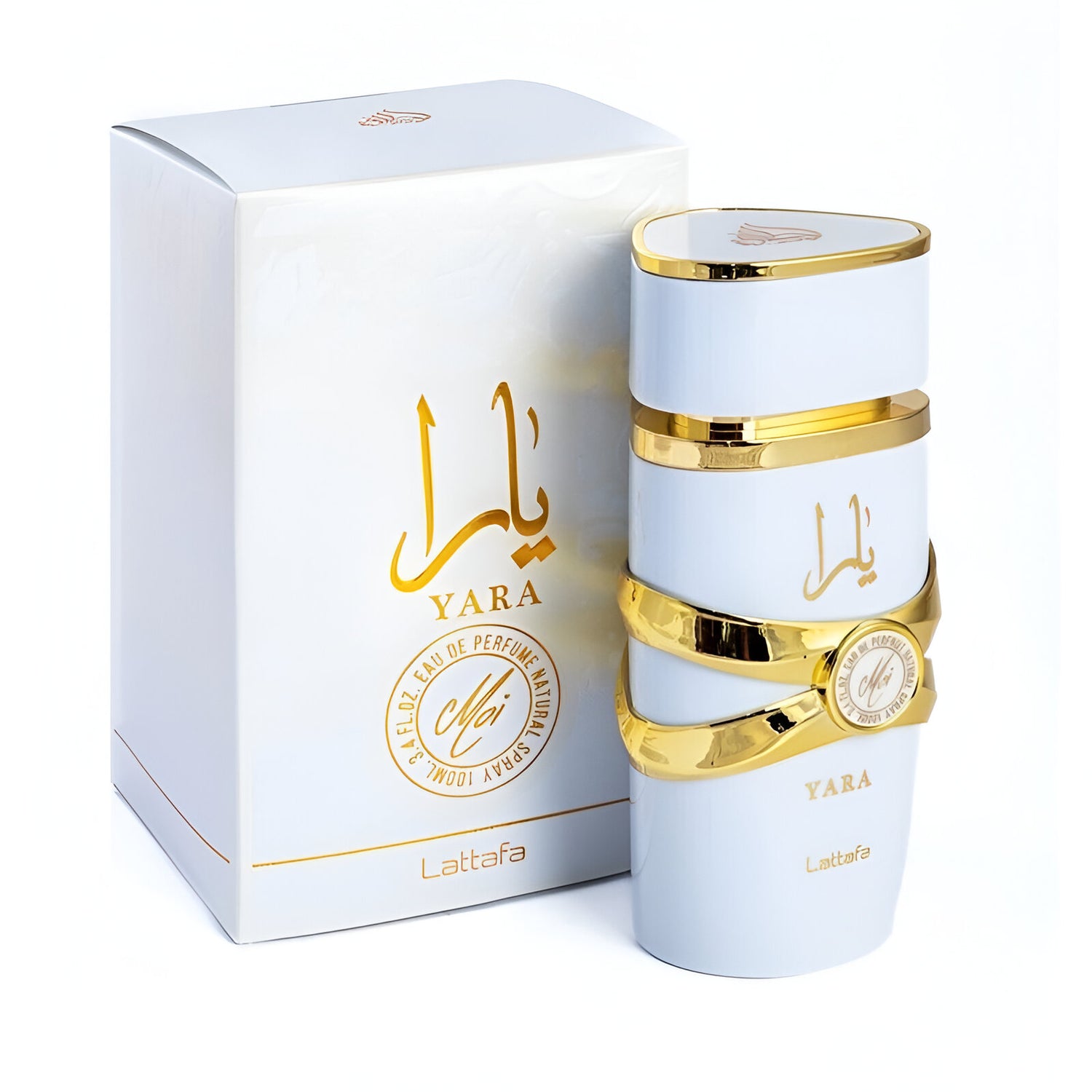 Yara Moi (White) Perfume by Lattafa - Authentic & Luxury Fragrance - Eau de Parfum for Women - 3.4Fl Oz / 100ml