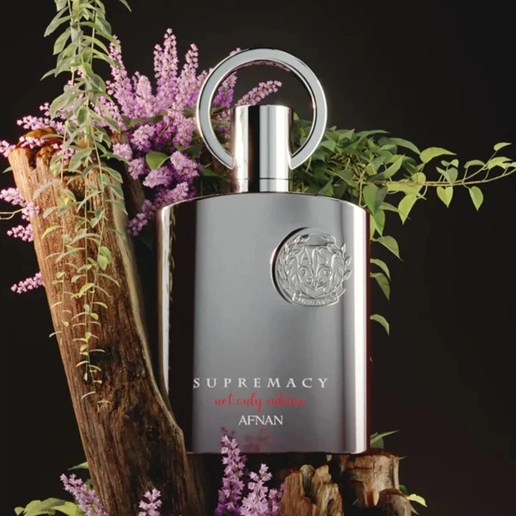Supremacy Not Only Intense by Afnan - Extract de Parfum 3.4Fl.oz 100 ml, SHOWER GEL 150ML, DEODORANT STICK 75ML