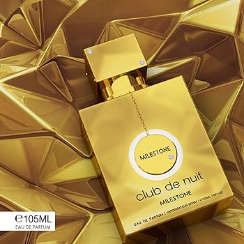 ARMAF Club de Nuit Milestone - Luxury & Authentic Fragrance - Unisex Eau De Parfum  - 3.6Fl Oz / 105ml