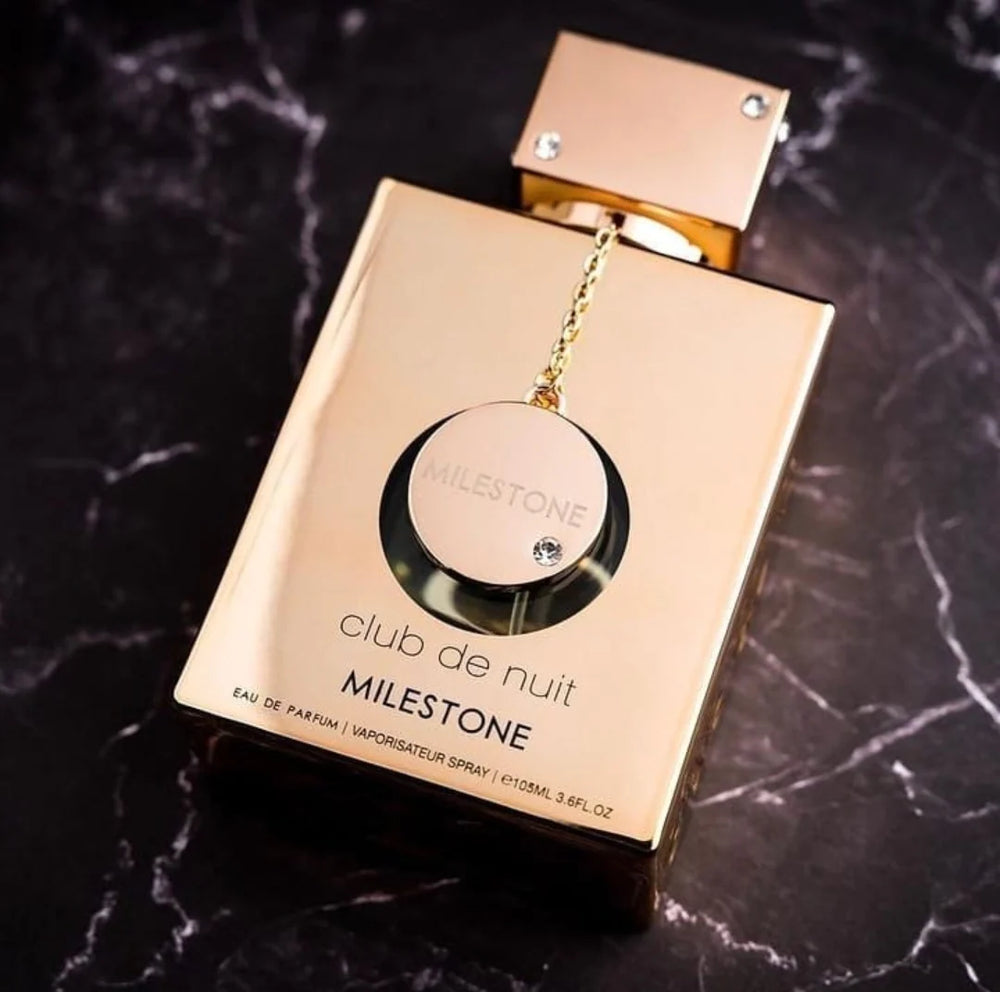 ARMAF Club de Nuit Milestone - Luxury & Authentic Fragrance - Unisex Eau De Parfum  - 3.6Fl Oz / 105ml