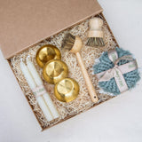 Tilley + Me Mini Brass Serving Bowls – Elegant & Handcrafted Tableware Set