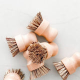 Tilley + Me Set of 2Sustainable Bamboo Pot Scrubber - Tough on Stains, Gentle on Earth