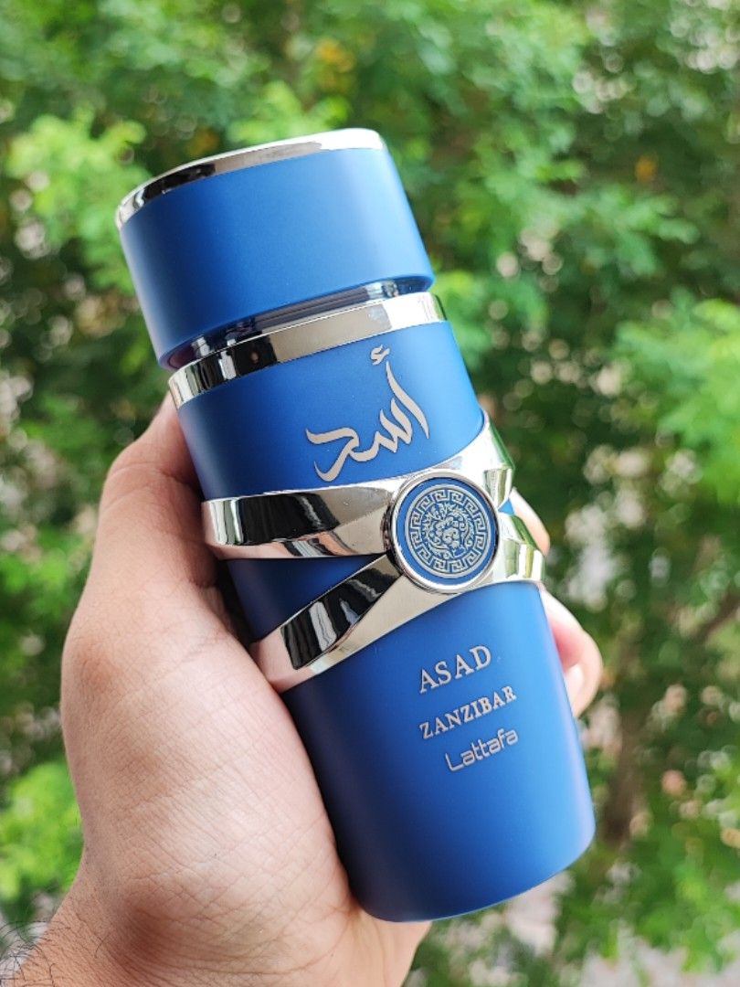 Asad Zanzibar - Perfume by Lattafa - Eau de Parfum for Men- 3.4 Fl.oz 100ml