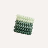 Tilley + Me Spiral Hair Ties – No Breakage, No Crease, All-Day Hold
