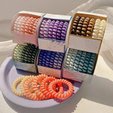Tilley + Me Spiral Hair Ties – No Breakage, No Crease, All-Day Hold