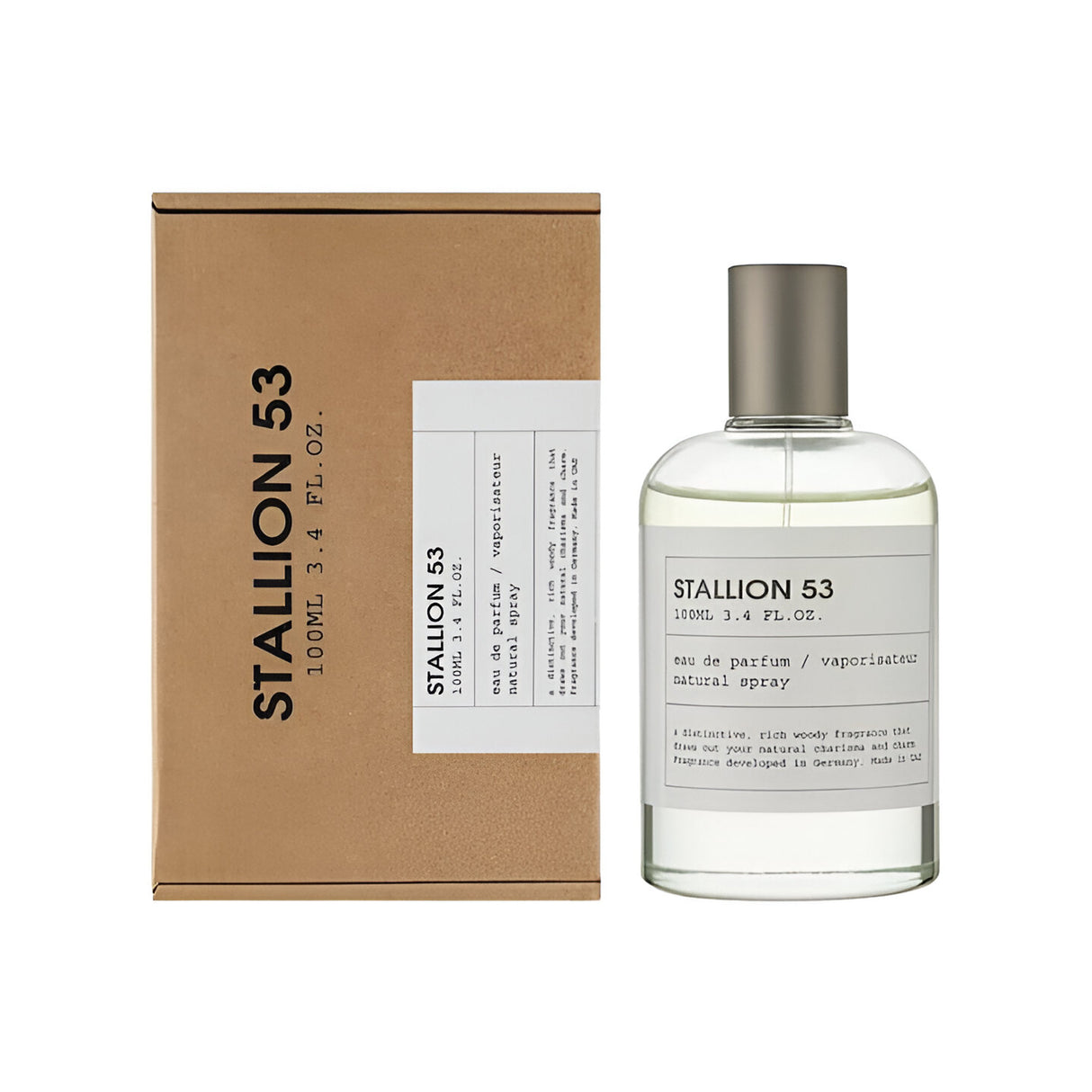 Stallion 53 Perfume by Emper - Luxury & Authentic Fragrance - Unisex Eau De Parfum - 3.4Fl Oz / 100ml + 20ml Tester Free Included.
