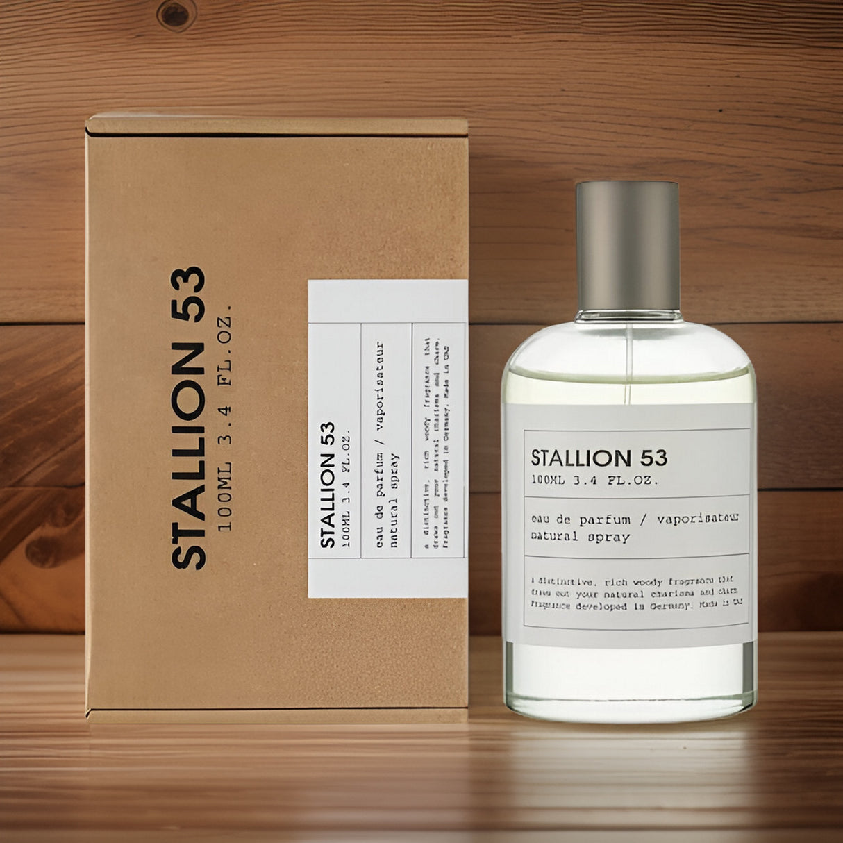 Stallion 53 Perfume by Emper - Luxury & Authentic Fragrance - Unisex Eau De Parfum - 3.4Fl Oz / 100ml + 20ml Tester Free Included.